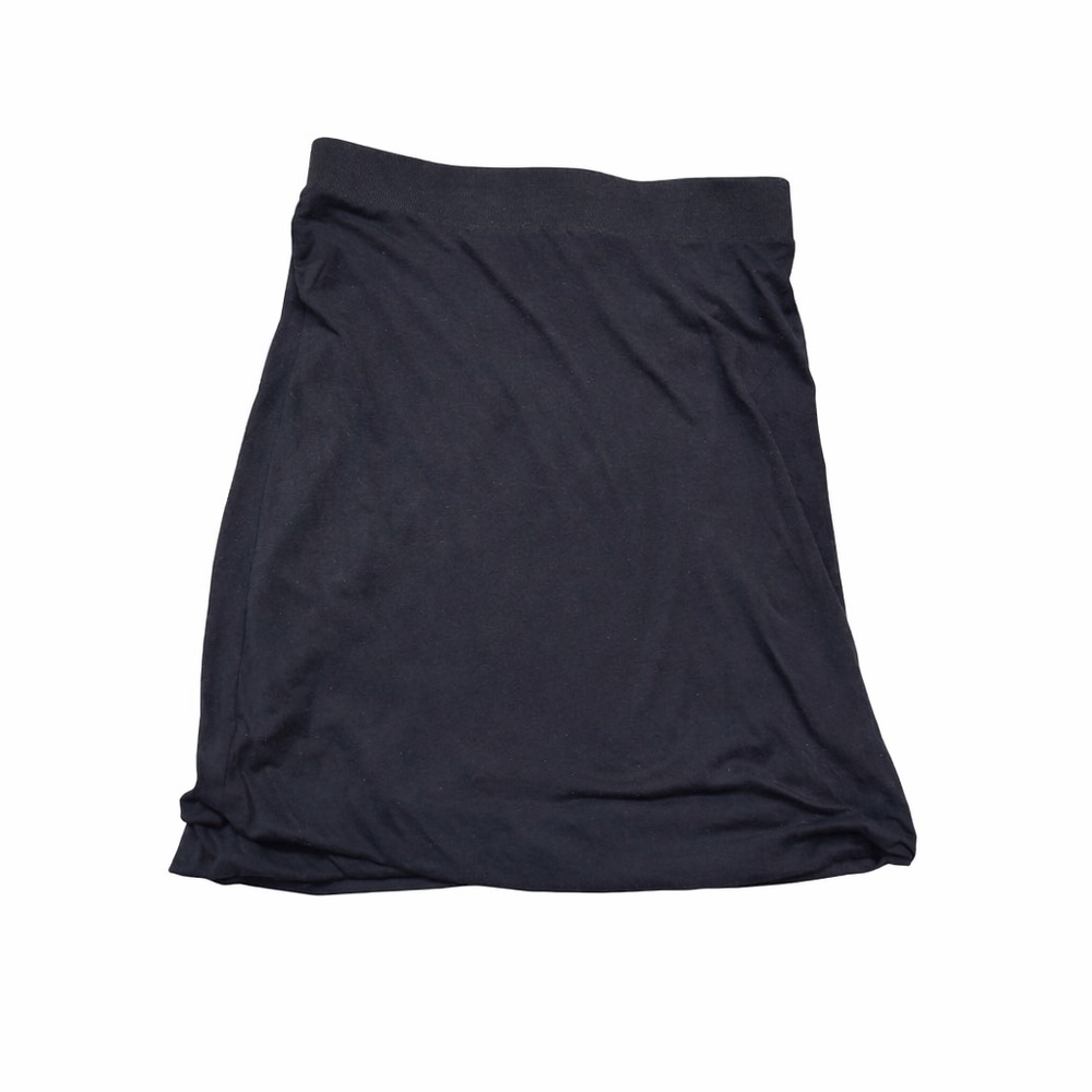 We-Ar Black Organic Cotton Mini Skirt